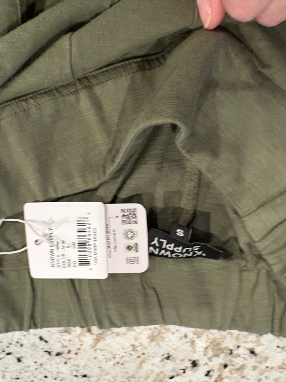 Known Supply Nolan Pant in Army Green - Picture 2 of 5